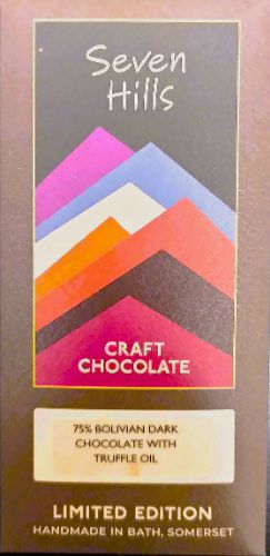 75% Bolivian Dark Chcolate with Truffle Oil